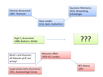 Electron discovered 1897, Thomson Atom model 1913, Bohr