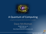 Overview of Quantum Computing