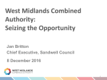 Jan Britton - Chief Executive Sandwell MBC