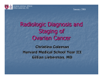 Radiologic Diagnosis of Ovarian Cancer