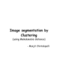 Image segmentation by Clustering