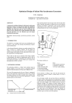 Optimized Design of Salient Pole Synchronous Generators