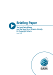Briefing Paper Text and Data Mining and the Need