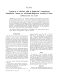 Treatment of a Patient with an Impacted Transmigrant Mandibular