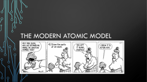 The Modern Atomic Model