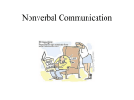 Nonverbal Communication I