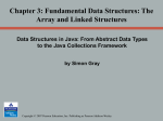 Chapter 3: Fundamental Data Structures: The Array and Linked