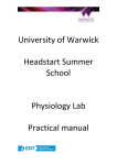 Physiology Lab - University of Warwick