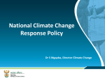 National Climate Change Response Policy