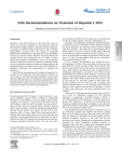 EASL Recommendations on Treatment of Hepatitis C 2015