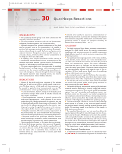 Quadriceps Resections