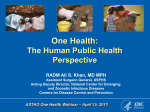 The Human Public Health Perspective