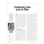 compiling java just in time - Department of Computer Science and