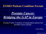 Prostate Cancer - Europa Uomo Slovensko