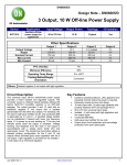 3 Output, 10 W Off-line Power Supply