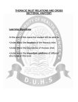 THORACIC INLET RELATIONS AND CROSS SECTIONAL ANATOMY