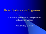 Basic Statistics for Engineers.