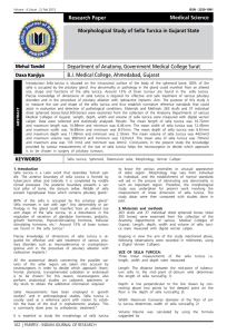 Morphological Study of Sella Turcica in Gujarat State