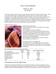 Fatty Acid Catabolism