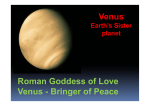 Venus Roman Goddess of Love Venus