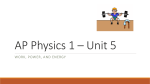 AP Physics 1 * Unit 6