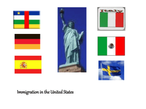 Immigration in the United States