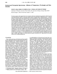 Femtosecond Wavepacket Spectroscopy: Influence of Temperature