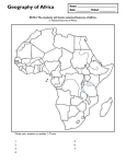 Geography of Africa