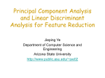 Fisher linear discriminant analysis - public.asu.edu