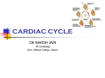 cardiac cycle - The department of cardiology, Calicut medical college