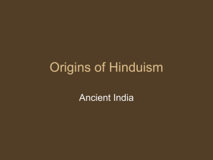 Origins of Hinduism