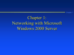 A Guide to Windows 2000 Server