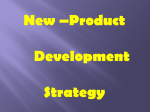 Product Development Strategy New Product