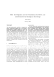 CP1: Investigation into the Feasibility of a Three Axis