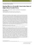 Hunting Effects on Favourable Conservation Status of Highly Inbred