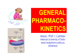 General Pharmacokinetics