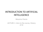 introduction to artificial intelligence - clic