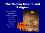 The Roman Empire and Religion