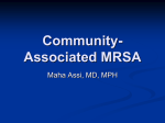 Community Acquired MRSA - KU School of Medicine