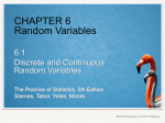 discrete random variable