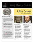 2017 Study Guide for Julius Caesar