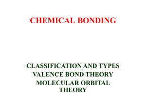 chemical bonding