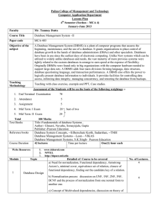 Database System Concepts, --Silberschatz Korth, Sudarshan, -