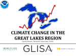 Climate Change in the Great Lakes Region, PPT by Dan Brown