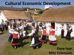 Active Cultural Economic Development Approach