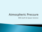 8.2.1 and 8.2.3 Atmospheric Pressure