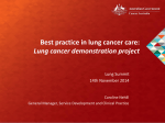 Best practice in lung cancer care: Lung cancer