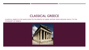 Classical Greece