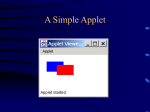 A Simple Applet