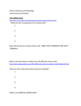 Amino Acid/Protein Structure